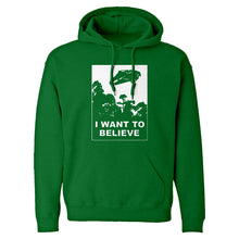 I Want to Believe Star Ship Unisex Adult Hoodie