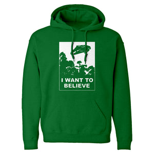 I Want to Believe Star Ship Unisex Adult Hoodie
