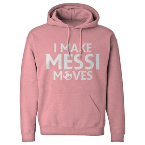 I make Messi Moves Unisex Adult Hoodie