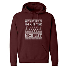 Hoodie Im on the Naughty List Unisex Adult Hoodie