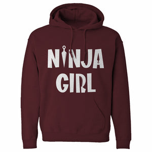 Ninja Girl Unisex Adult Hoodie