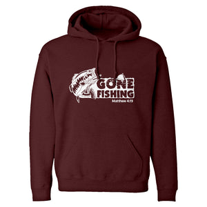 Hoodie Gone Fishin Unisex Adult Hoodie