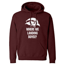 Where We Landing Boys?! Unisex Adult Hoodie