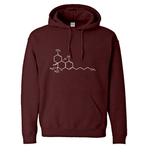Hoodie THC Molecule Unisex Adult Hoodie