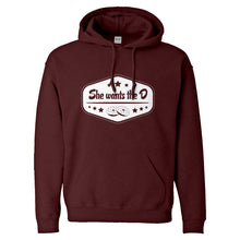Hoodie She Wants the D Unisex Adult Hoodie