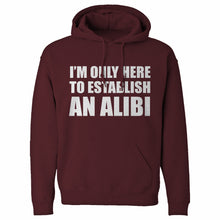 Here to Establish and Alibi Unisex Adult Hoodie