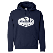 Hoodie She Wants the D Unisex Adult Hoodie