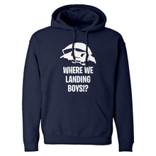 Where We Landing Boys?! Unisex Adult Hoodie
