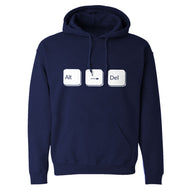 Alt Right Delete Adult Hoodie Sweatshirt