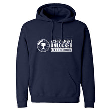 Achievement Unlocked Left The House Unisex Adult Hoodie