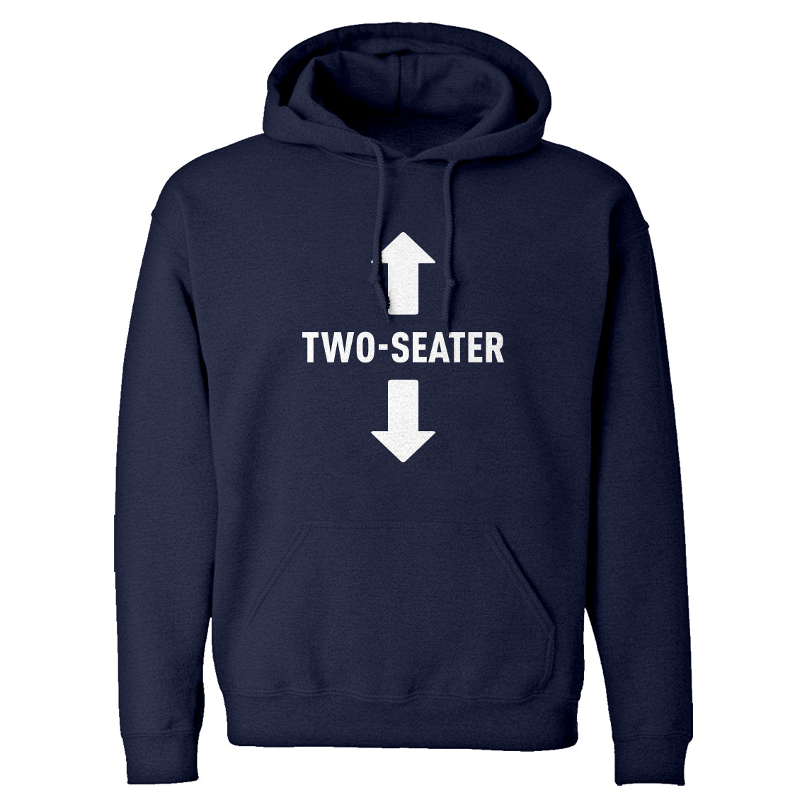 Two Seater Unisex Adult Hoodie