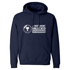 Achievement Unlocked Fatherhood Unisex Adult Hoodie