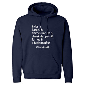 Storm Area 51 Runner Unisex Adult Hoodie