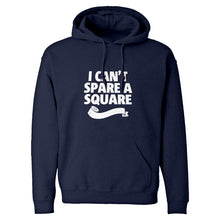 I Can't Spare a Square Unisex Adult Hoodie