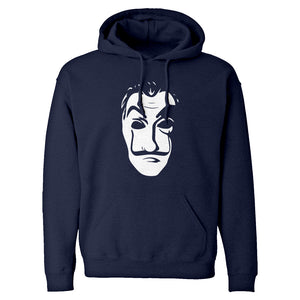 Salvador Dali Face Heist Mask Unisex Adult Hoodie