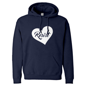 Hoodie Resist Heart Unisex Adult Hoodie