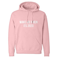 Hoodie Wake Me When its 2020 Unisex Adult Hoodie