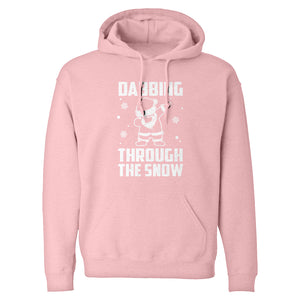 Dabbing through the Snow Unisex Adult Hoodie