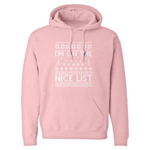 Hoodie Im on the Naughty List Unisex Adult Hoodie