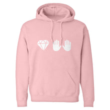 DIAMOND HANDS Unisex Adult Hoodie