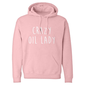 Hoodie Crazy Oil Lady Unisex Adult Hoodie