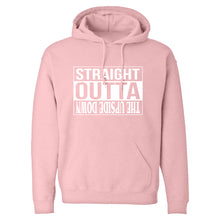 Straight Outta the Upside Down Unisex Adult Hoodie