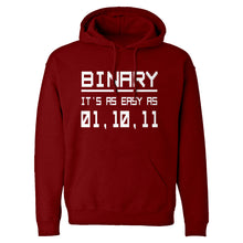 Hoodie Binary Unisex Adult Hoodie