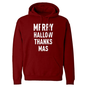 Hoodie Merry Hallow Thanks Mas Unisex Adult Hoodie