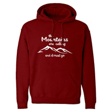 The Mountains are Calling Unisex Adult Hoodie