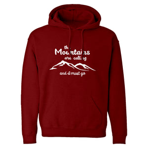 The Mountains are Calling Unisex Adult Hoodie