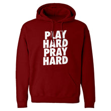Hoodie Play Hard Pray Hard Unisex Adult Hoodie