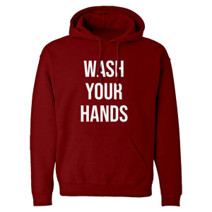 WASH YOUR HANDS Unisex Adult Hoodie
