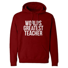 Hoodie Worlds Greatest Teacher Unisex Adult Hoodie