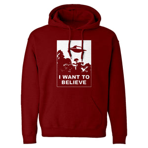 I Want to Believe Unisex Adult Hoodie