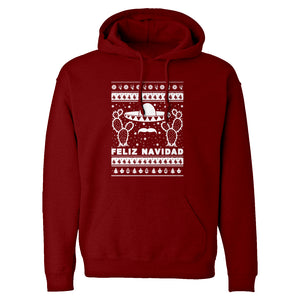 Hoodie Feliz Navidad Unisex Adult Hoodie