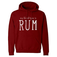 My Blood Type is Rum Unisex Adult Hoodie