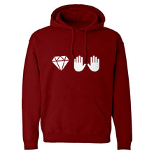 DIAMOND HANDS Unisex Adult Hoodie