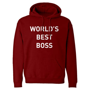 World's Best Boss Unisex Adult Hoodie