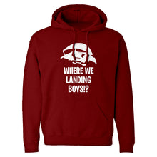 Where We Landing Boys?! Unisex Adult Hoodie