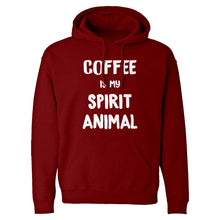Coffee is my Spirit Animal Unisex Adult Hoodie