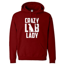 Hoodie Crazy Lab Lady Unisex Adult Hoodie