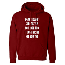 Hoodie Dear Trump Supporters Unisex Adult Hoodie
