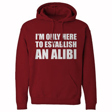 Here to Establish and Alibi Unisex Adult Hoodie