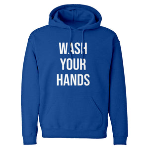 WASH YOUR HANDS Unisex Adult Hoodie