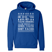 Hoodie He Sees Your When You're Drinking Unisex Adult Hoodie
