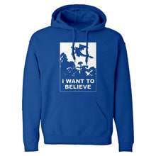 I Want to Believe Fire Dragon Unisex Adult Hoodie