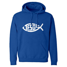 Hoodie Jesus Fish Unisex Adult Hoodie