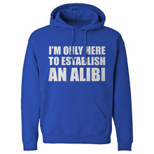 Here to Establish and Alibi Unisex Adult Hoodie