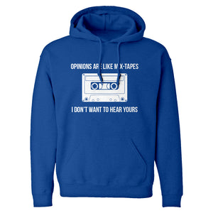 Opinions are like Mixtapes Unisex Adult Hoodie