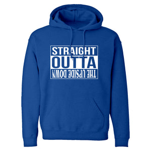 Straight Outta the Upside Down Unisex Adult Hoodie